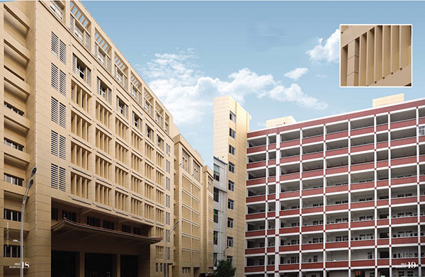 Imitation stone paint project