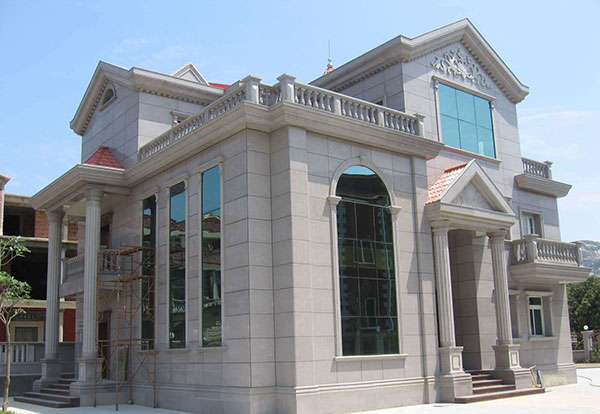 Imitation stone paint project