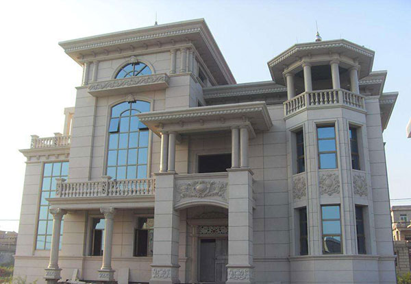 Imitation stone paint project