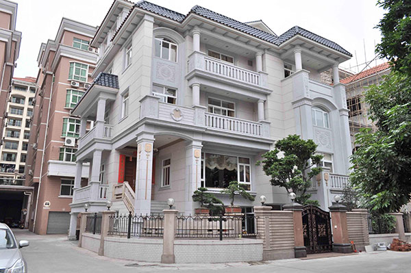 Imitation stone paint project