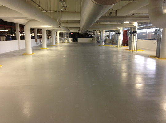 Polyurethane floor paint
